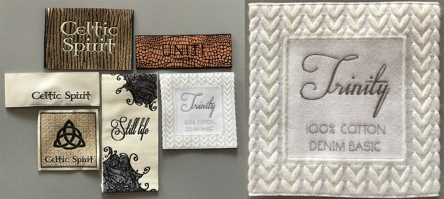 JACQUARD WOVEN LABELS